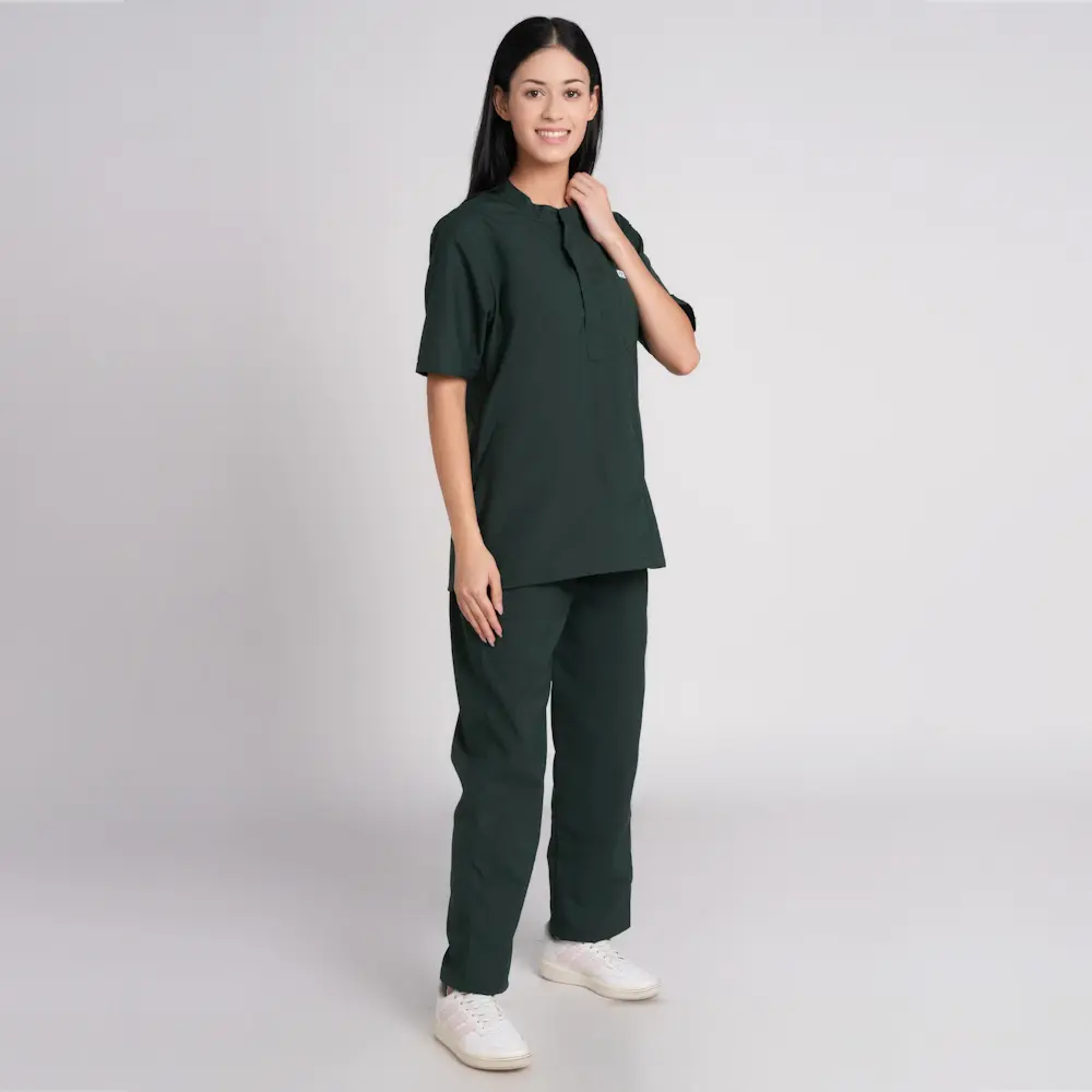 Scrub Suit Female Chinese Collar (Top/Bottom) Trovin - Image 7