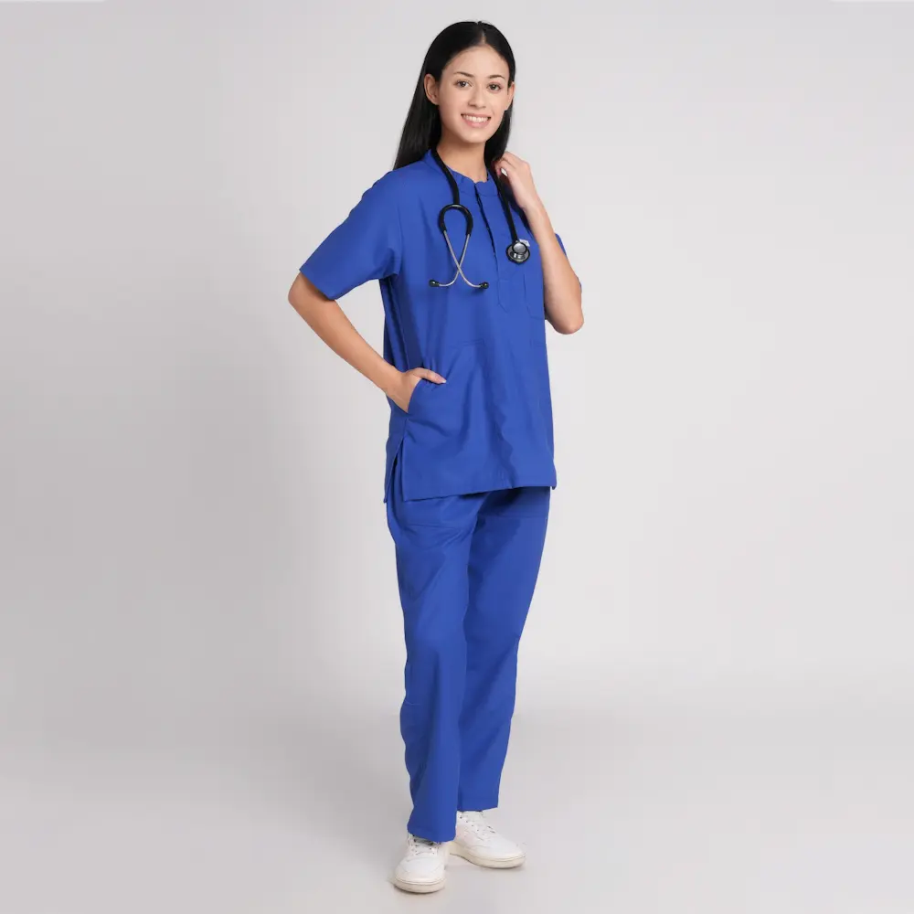 Scrub Suit Female Chinese Collar (Top/Bottom) Trovin - Image 17