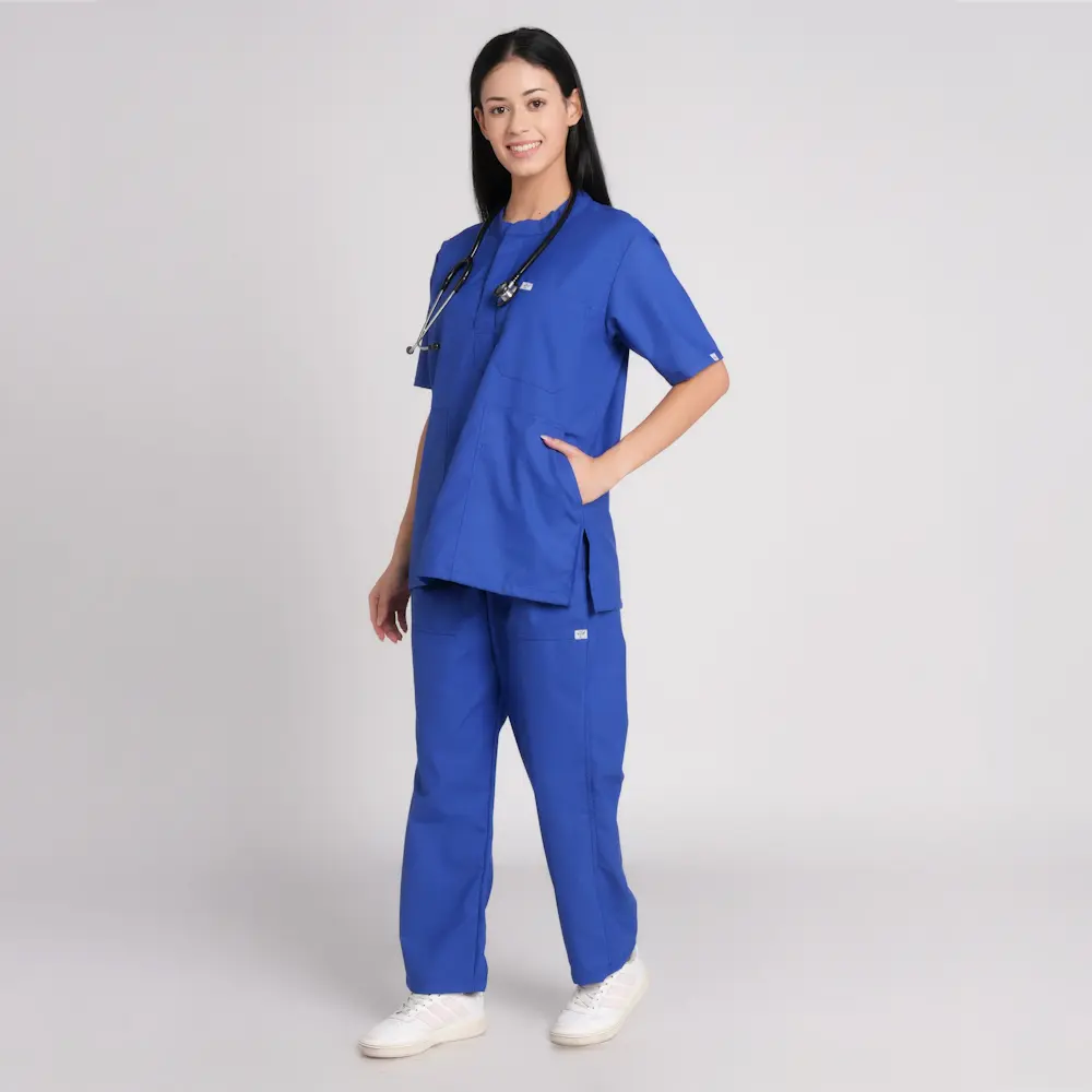 Scrub Suit Female Chinese Collar (Top/Bottom) Trovin - Image 18