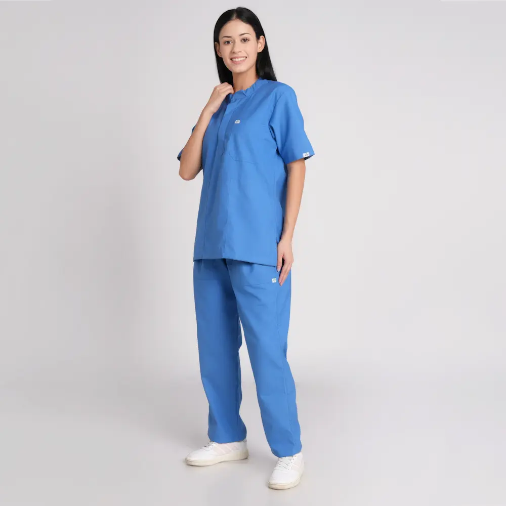 Scrub Suit Female Chinese Collar (Top/Bottom) Trovin - Image 22