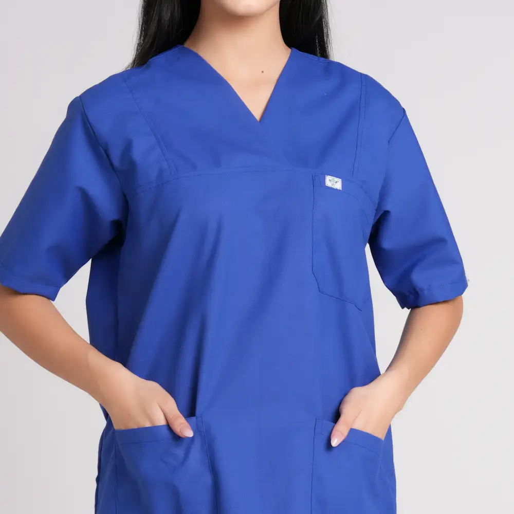 Scrub Suit Female Paan Neck (Top/Bottom) Trovin - Image 19