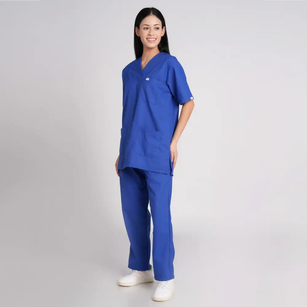 Scrub Suit Female Paan Neck (Top/Bottom) Trovin - Image 21