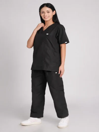 Scrub Suit V Neck Female (Top/Bottom) Pof Cotton