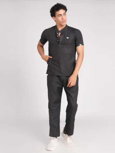 Scrub Suit Male Chinese Collor (Top/Bottom) Pof Cotton