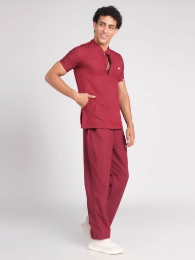 Scrubs for Men Chinese collar PC