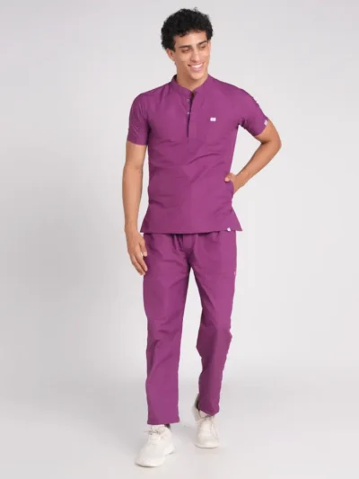 Cotton scrubs for men