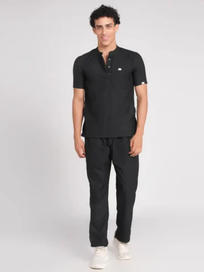 Scrub Suit Male Chinese Collar (Top/Bottom) Trovin