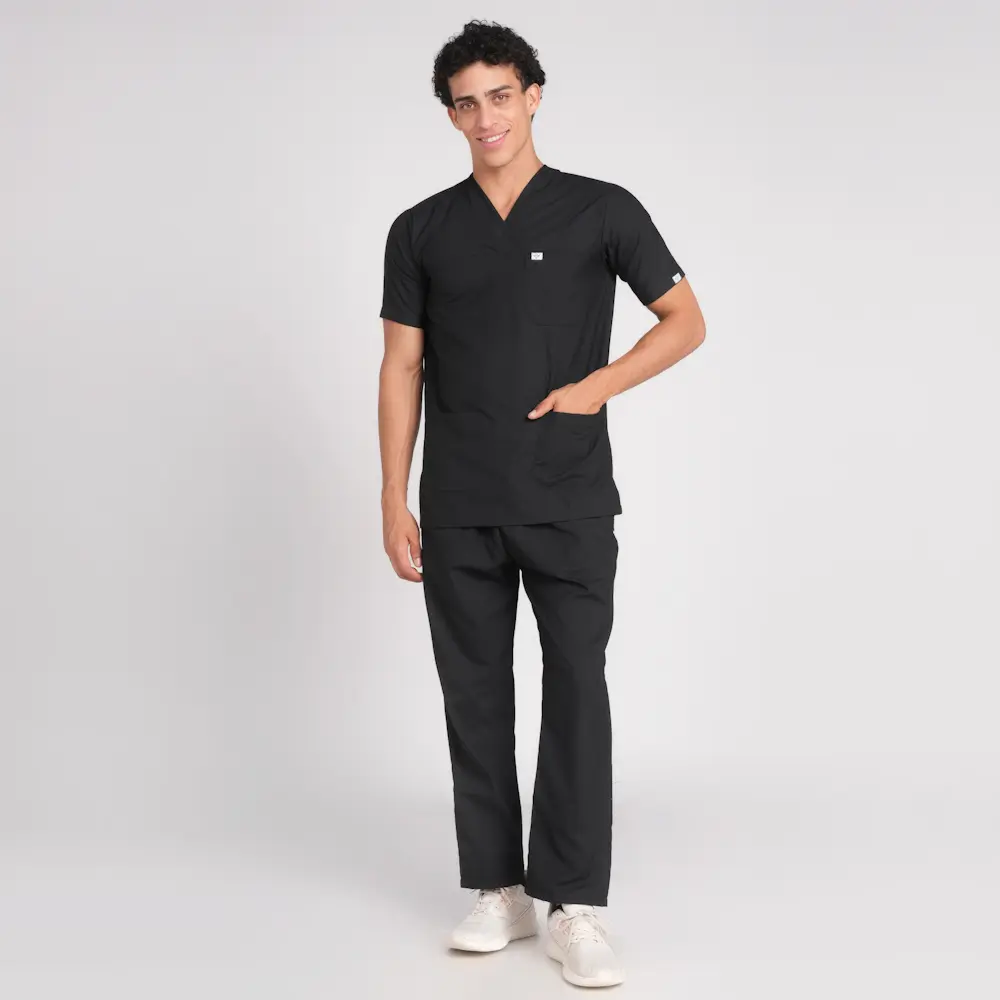 Scrub Suit Male Paan Neck (Top/Bottom) Trovin