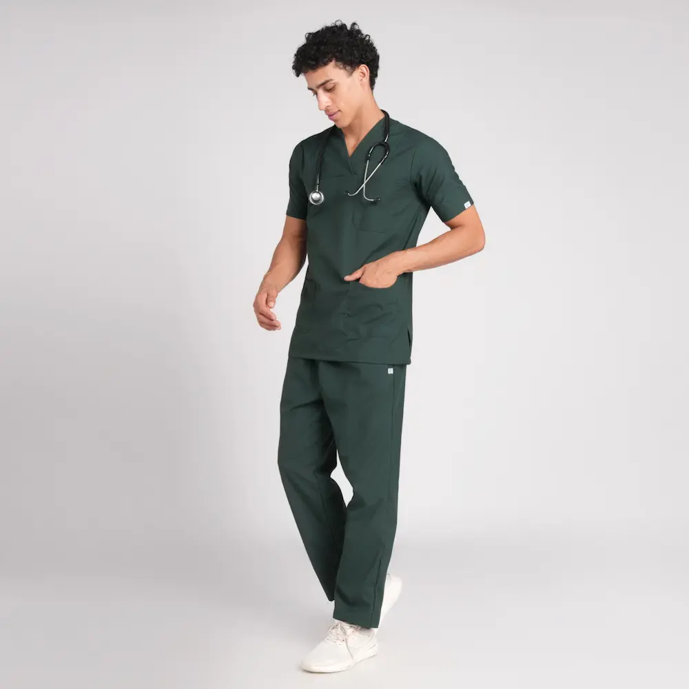 Scrub Suit Male Paan Neck (Top/Bottom) Trovin - Image 7
