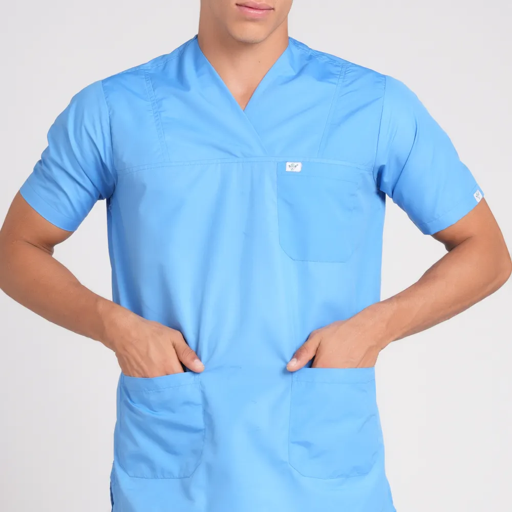 Scrub Suit Male Paan Neck (Top/Bottom) Trovin - Image 23