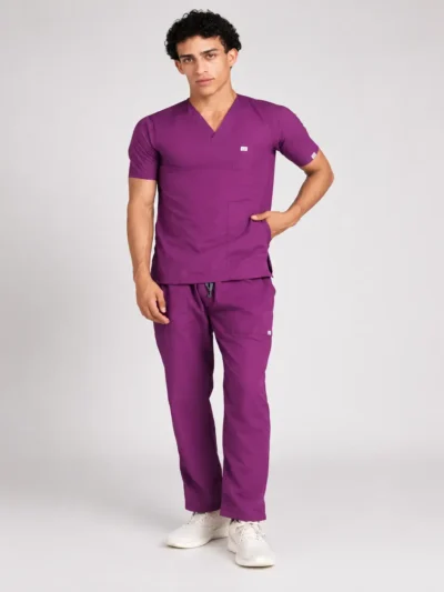 scrubs for men Violet1
