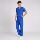 Scrubs For Men V Neck Royal Blue